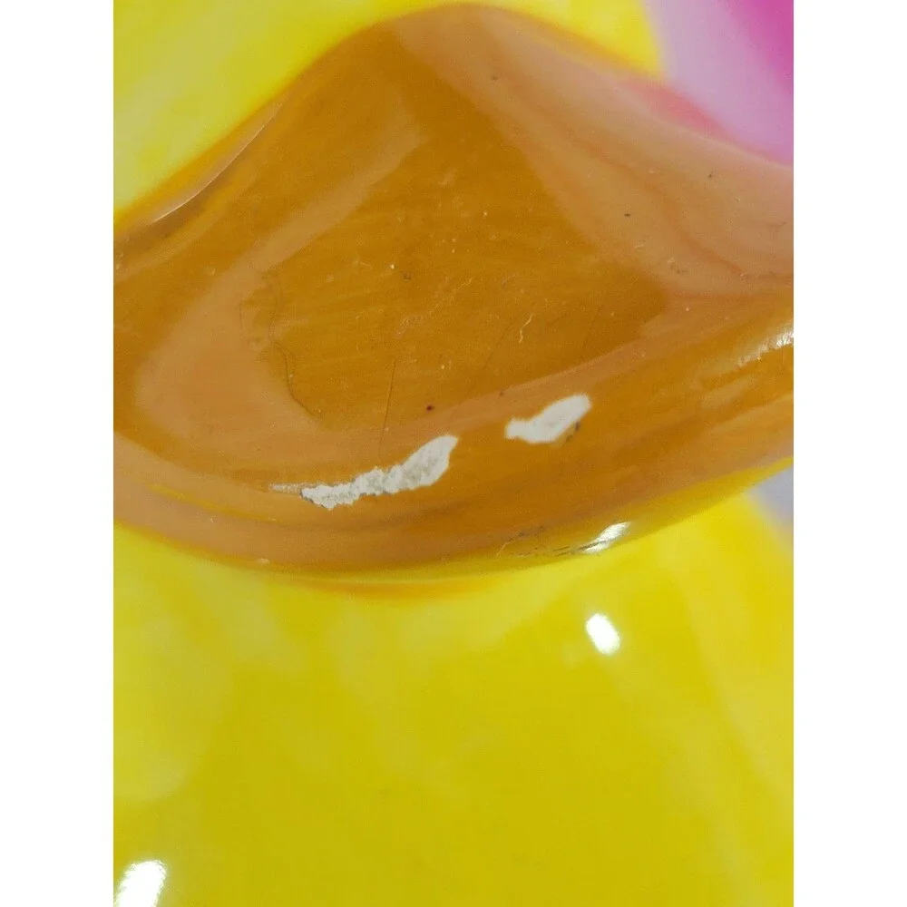 Yellow Duck Graduation Coin Piggy Bank Ceramic Ducky 5